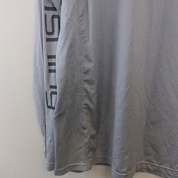 Huk Fishing Pursuit Performance Crew Long Sleeve Shirt - Picture 8 of 11